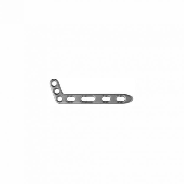 2.4mm Locked “L” Distal Radius Dorsal Plate Oblique Right Angled (Head with 3 Holes)